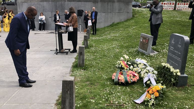 Victimes du génocide perpétré contre les Tutsis au Rwanda : une stèle inaugurée à Liège