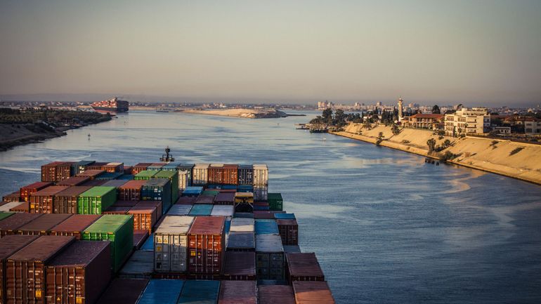 Égypte : chiffre d'affaires record pour le canal de Suez en avril