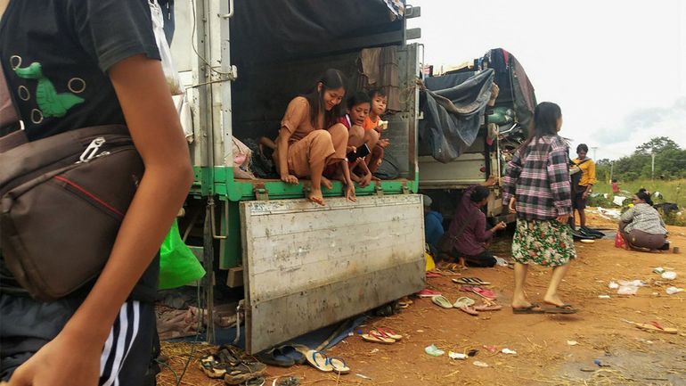 Birmanie : 75 civils tués et 200.000 déplacés suite aux combats dans plusieurs régions
