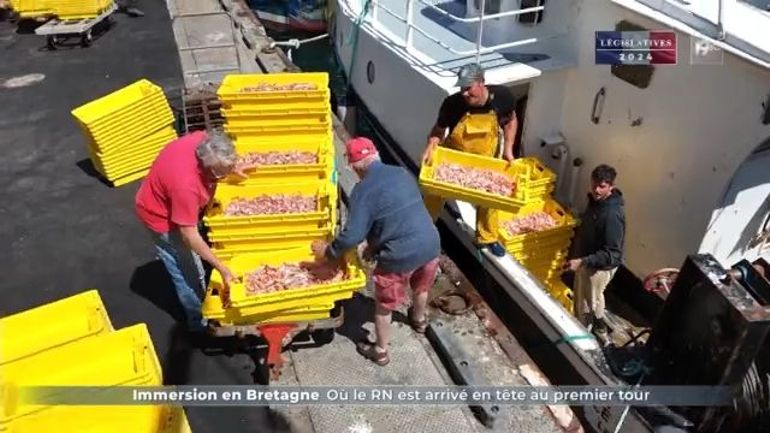 Législatives en France ou quand les pêcheurs bretons sont charmés par le RN
