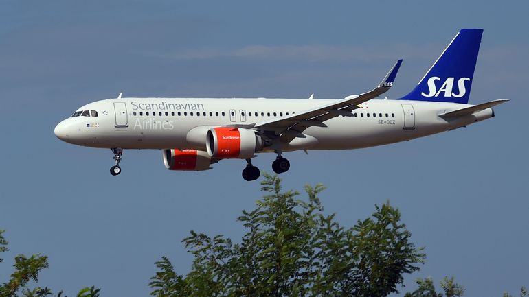Compagnie aérienne scandinave SAS : grève des pilotes, un vol sur deux annulé