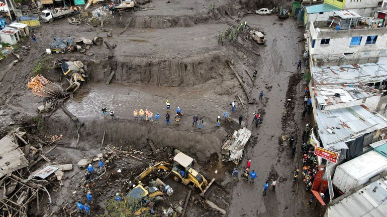 Équateur : au moins 22 morts et des disparus dans des inondations à Quito