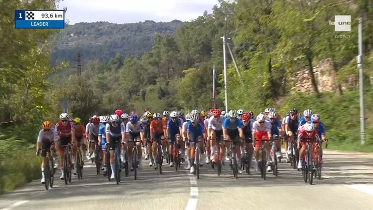 Direct vidéo, Euro de cyclisme, course dames : un trio à l'avant
