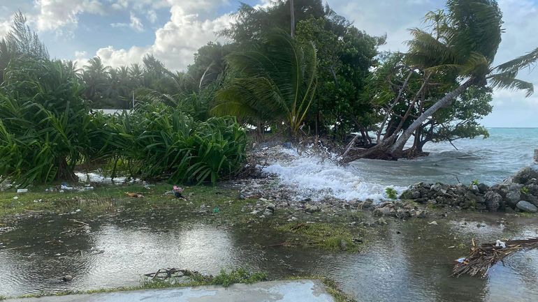 Climat : des inondations liées au changement climatique frappent plusieurs archipels du Pacifique