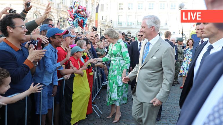 Direct - Fête nationale : un défilé sans faute pour la princesse Elisabeth, la fête continue ce soir avec le feu d'artifice au Cinquantenaire