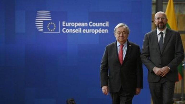 Sommet européen : António Guterres compte sur le 