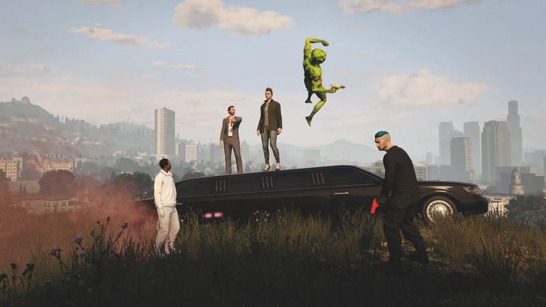 "Grand Theft Hamlet" : la pièce de théâtre Hamlet jouée dans GTA V sous les coups de f image