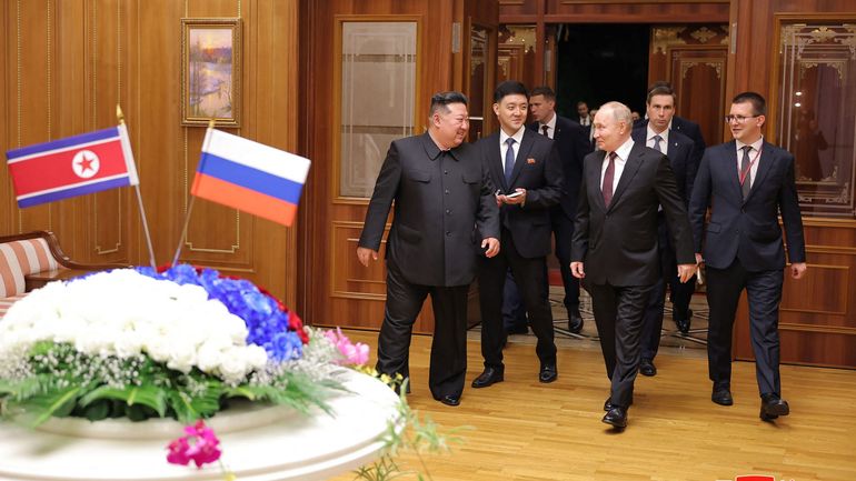À Pyongyang, Vladimir Poutine dit à Kim Jong Un 
