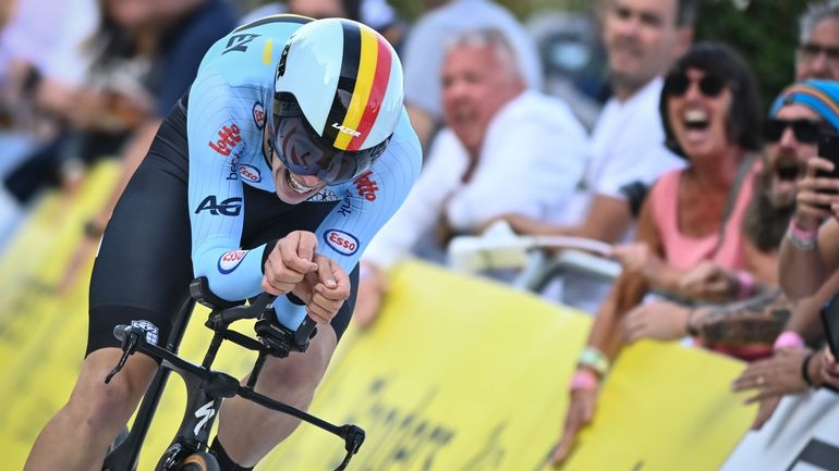 Mondiaux de cyclisme 2022 : Alec Segaert décroche la médaille d’argent sur le contre-la-montre espoirs