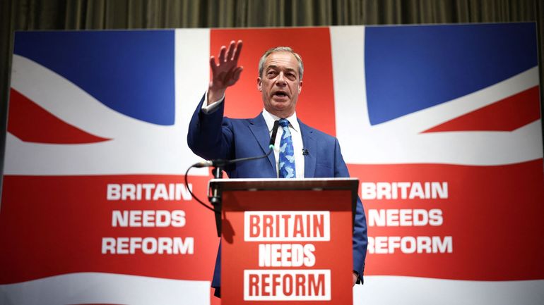 Grande-Bretagne: à un mois des élections, le trublion Nigel Farage annonce son come-back, pour le meilleur et pour le pire