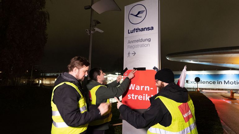 Grève chez Lufthansa en Allemagne : seuls 10 à 20% des vols assurés mardi