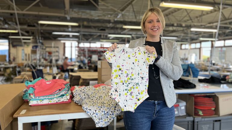 Leslie De Bels crée des vêtements adaptés au handicap de sa fille