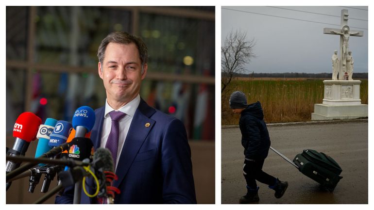 Guerre en Ukraine : le Premier ministre De Croo s'envolera demain en Europe orientale (Pologne, Slovaquie, Moldavie&)