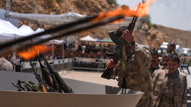 Désarmement du PKK : une cérémonie symbolique au nord de l'Irak, Ankara salue un tournant irréversible