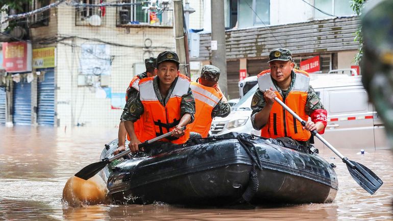 Chine : quinze morts dans des pluies torrentielles