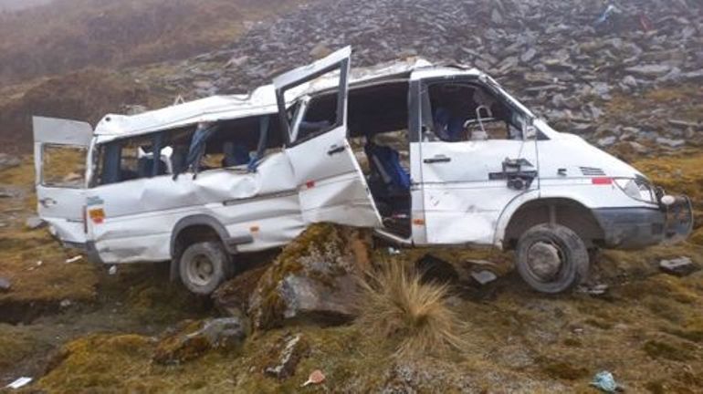 Accident d'autobus après la visite du Machu Picchu: 4 touristes morts, 16 blessés