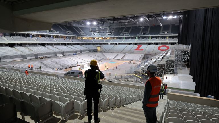 JO 2024 : derniers préparatifs à Lille, où se dérouleront les épreuves de basketball et de handball