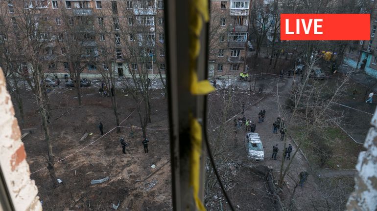 Direct - Guerre en UKraine : nouvelle attaque aérienne sur Kiev après un Nouvel An meurtrier