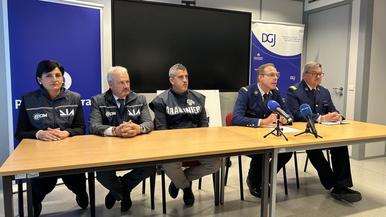 Démantèlement d'un trafic international de drogue implanté en Brabant wallon, 800 kilos de cocaïne ont été saisis