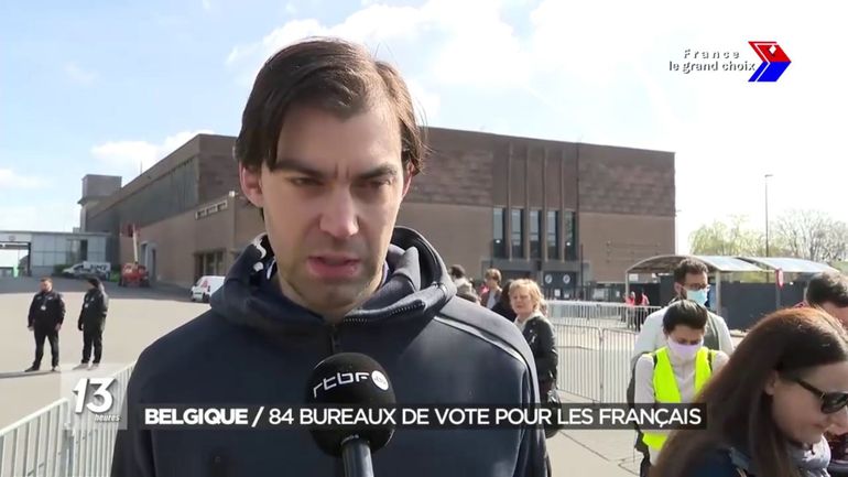Election présidentielle en France : la majorité des Français de Belgique votent au Heysel