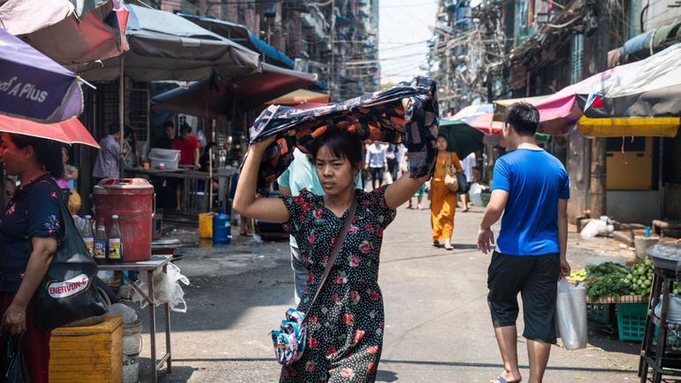 Climat : nouveau record de chaleur jamais enregistré en avril en Birmanie, à 48.2°C