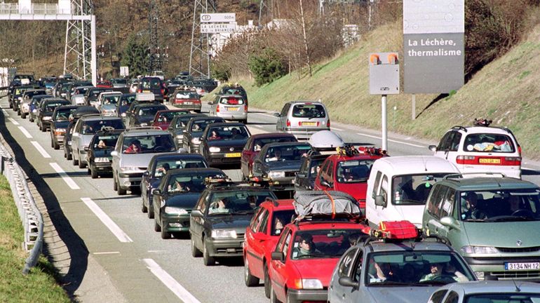 Samedi noir sur les routes européennes : 1054 kilomètres d'embouteillages ont été observés en France