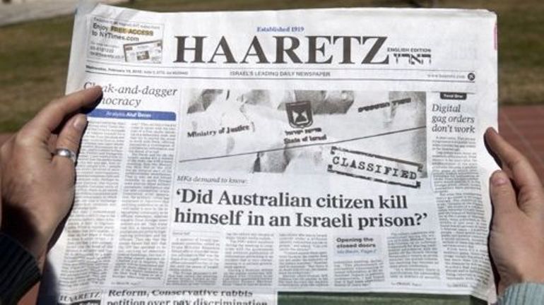 Israël rompt ses liens avec le journal de gauche Haaretz après des déclarations du propriétaire