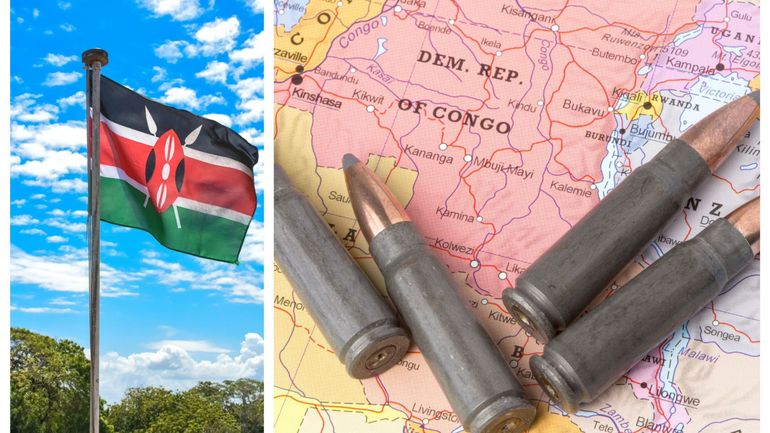 Kenya : le parlement approuve le déploiement de 900 soldats dans l'est de la RDC