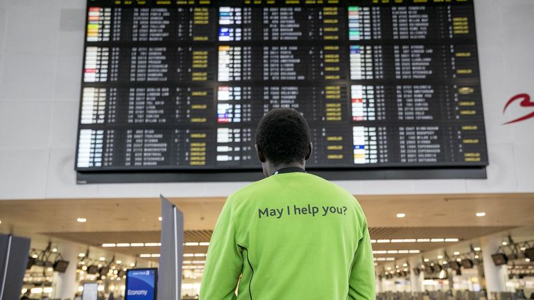 Manifestation nationale - Soixante pour cent des vols annulés vendredi à Brussels Airport