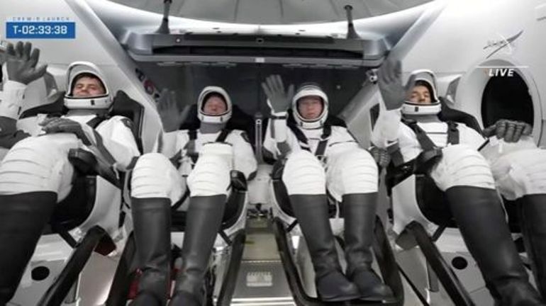 États-Unis : décollage d'une fusée de SpaceX vers l'ISS