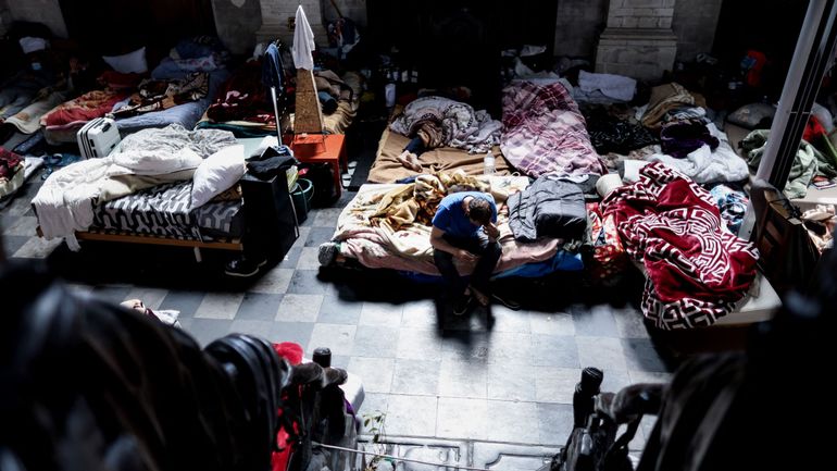 Grève de la faim des sans-papiers : l'action de soutien envers se poursuit à l'université de Gand