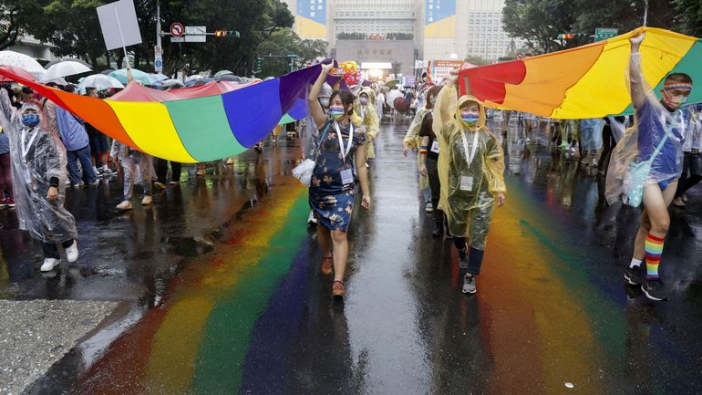 Taïwan : première marche des fiertés LGBT depuis deux ans