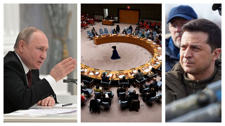Ukraine : le conseil de sécurité de l'ONU s'est réuni en urgence, Kiev assure ne pas céder 