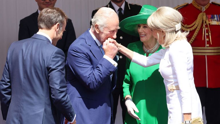 Royaume-Uni : Emmanuel et Brigitte Macron sont arrivés à Londres pour une visite d'Etat de trois jours