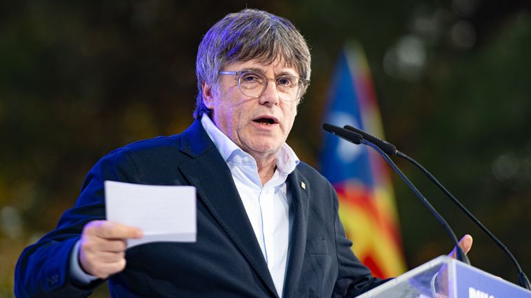 L’indépendantiste Carles Puigdemont de retour en Catalogne après sept ans d'exil