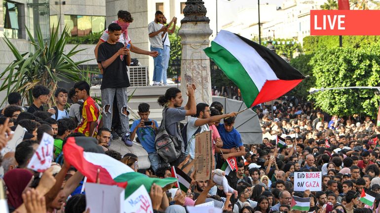 Direct - Guerre Israël-Gaza : en Egypte, en Jordanie, ou en Tunisie, des manifestations de soutien à Gaza... et de colère contre Israël