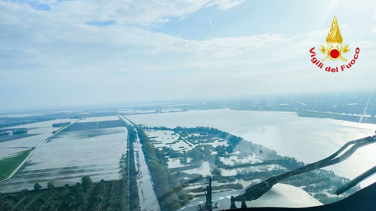 En Italie, plus de 2000 personnes sont évacuées à cause d'inondations