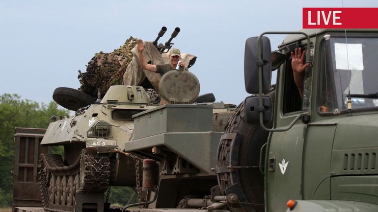 Direct - Guerre en Ukraine: la Russie appelle les Ukrainiens à cesser leur 