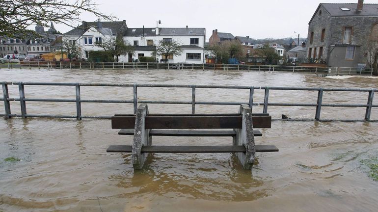 Intempéries : les niveaux des cours d'eau à la baisse en Wallonie