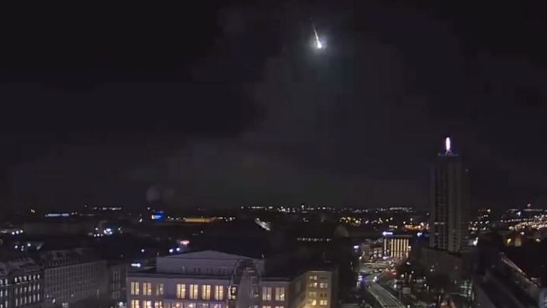 Un astéroïde enflamme le ciel de l'Allemagne