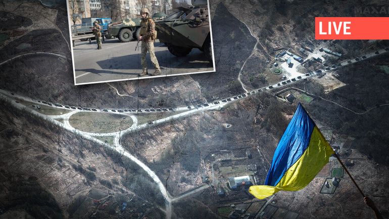 Guerre en Ukraine (live): un convoi de chars russes vers Kiev, la Russie intensifie ses bombardements