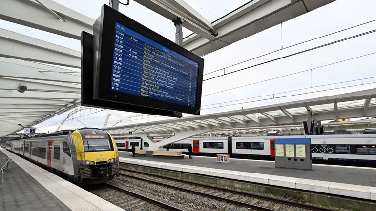 Rail : trafic ferroviaire interrompu entre Mons et Quévy en raison d’un vol de câbles