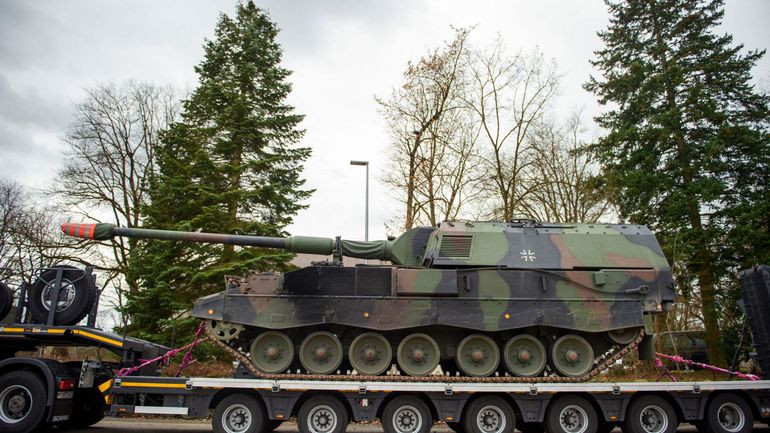 Les Pays-Bas veulent envoyer leur artillerie blindée lourde en Ukraine : 