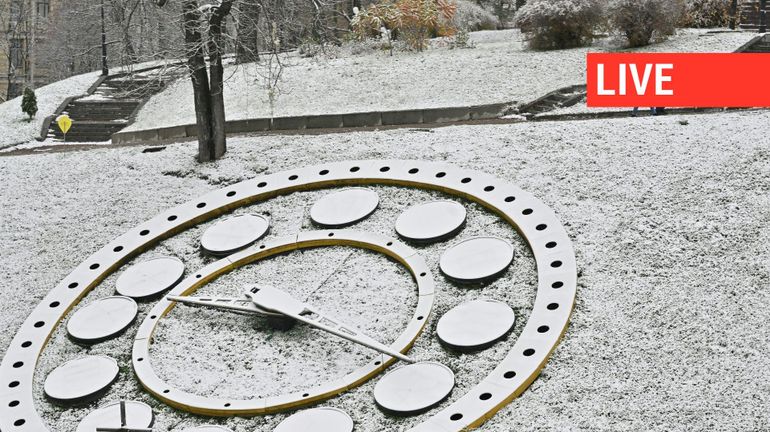 Direct - Guerre en Ukraine : neige, températures négatives et...seulement 4 heures d'électricité par jour à Kiev