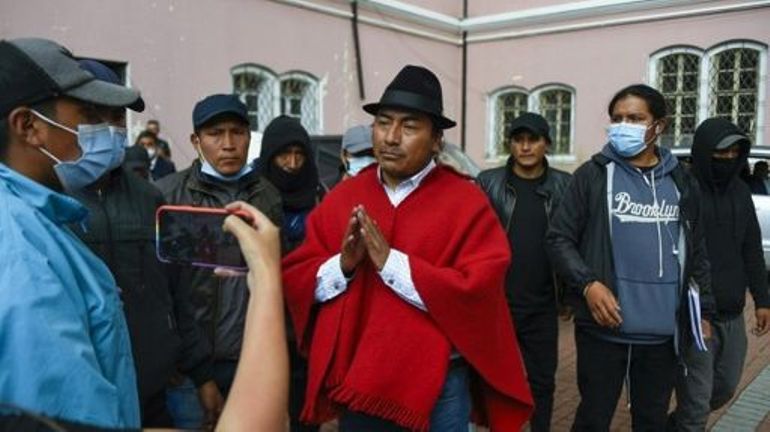 Manifestations en Equateur : début du procès du leader indigène Leonidas Iza