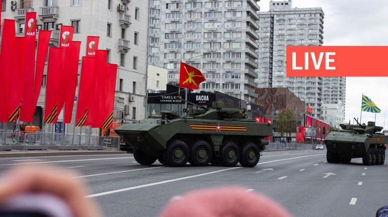 Direct - Guerre en Ukraine : des véhicules militaires se dirigent vers la Place Rouge de Moscou, combats 