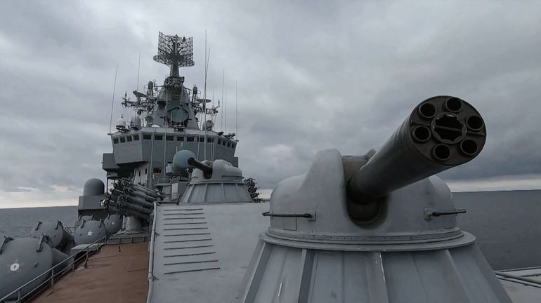 Naufrage du croiseur Moskva : la Russie donne un bilan d'un mort et 27 disparus