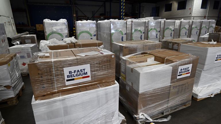 Guerre Israël-Gaza : la Belgique expédie cinq tonnes de matériel médical vers l'Egypte