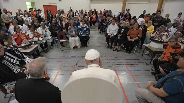Canada : le pape présente ses excuses et exprime son 