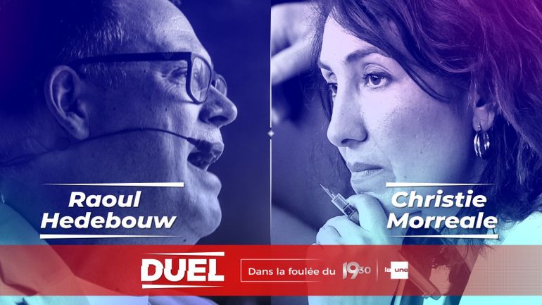 DUEL entre Christie Morreale (PS) et Raoul Hedebouw (PTB)  : suivez le débat politique en direct